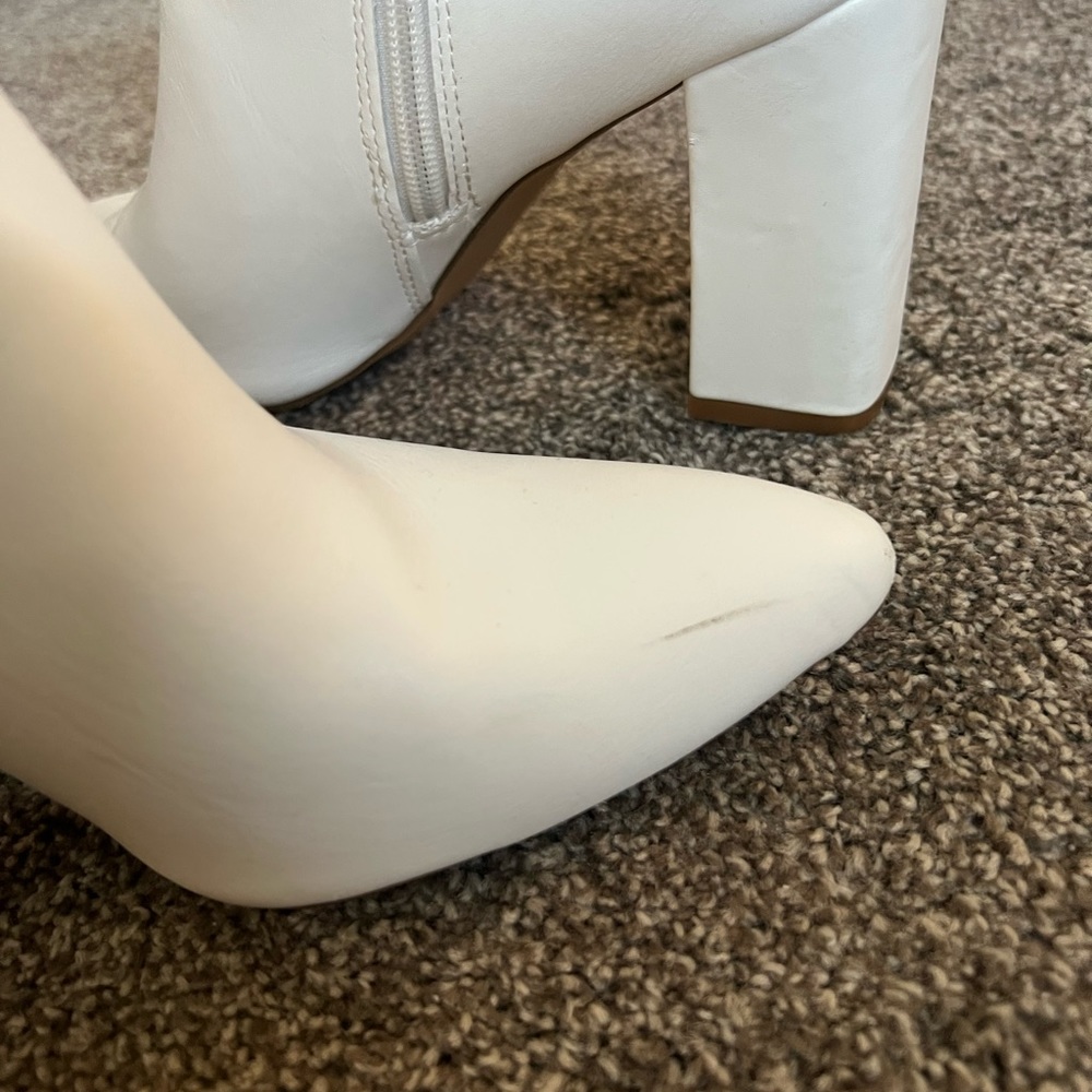 White Madden Girl boots